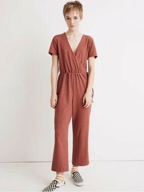 Madewell Wrap-Front Jumpsuit